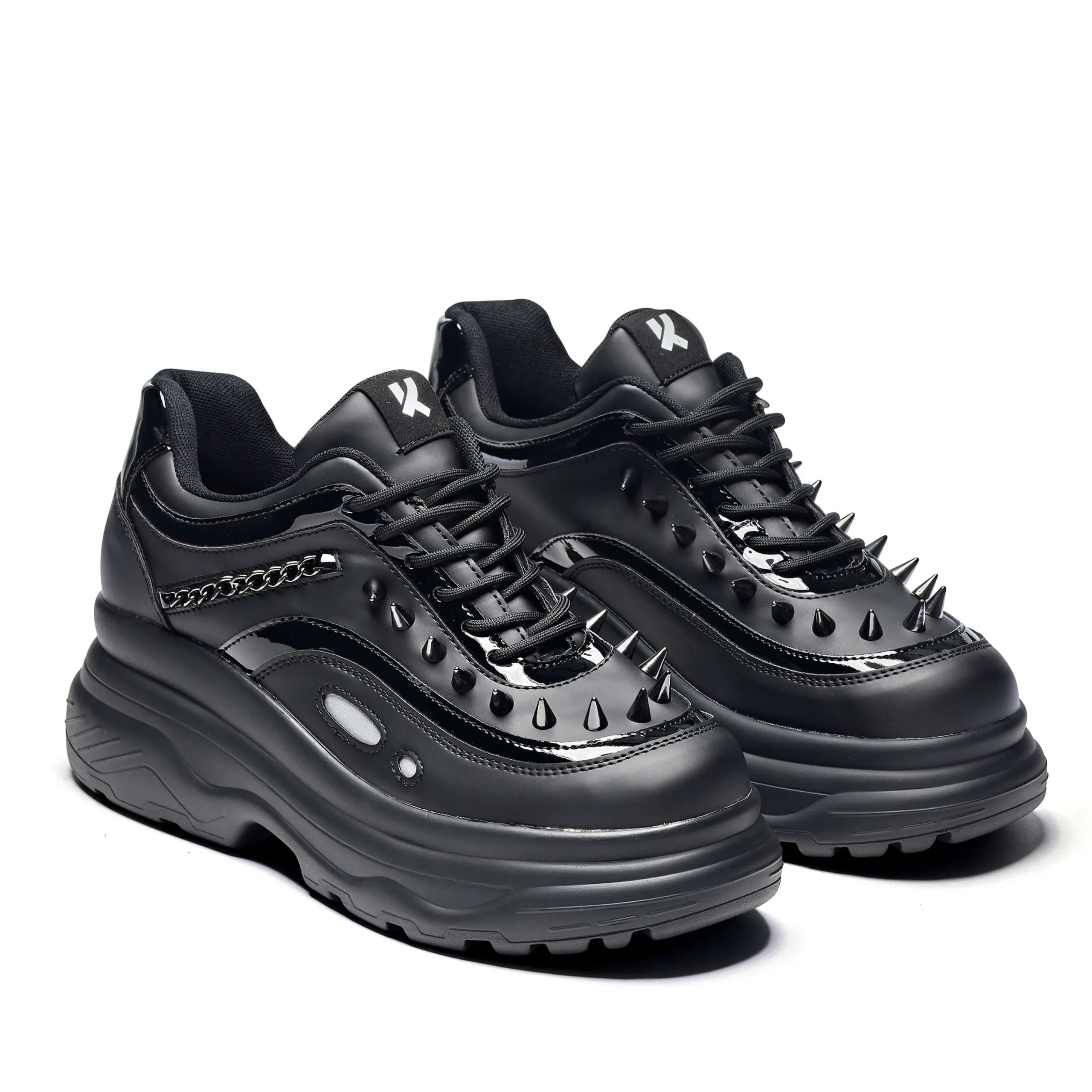 KOI footwear Bane of Exile Men's Trainers Black Cheap