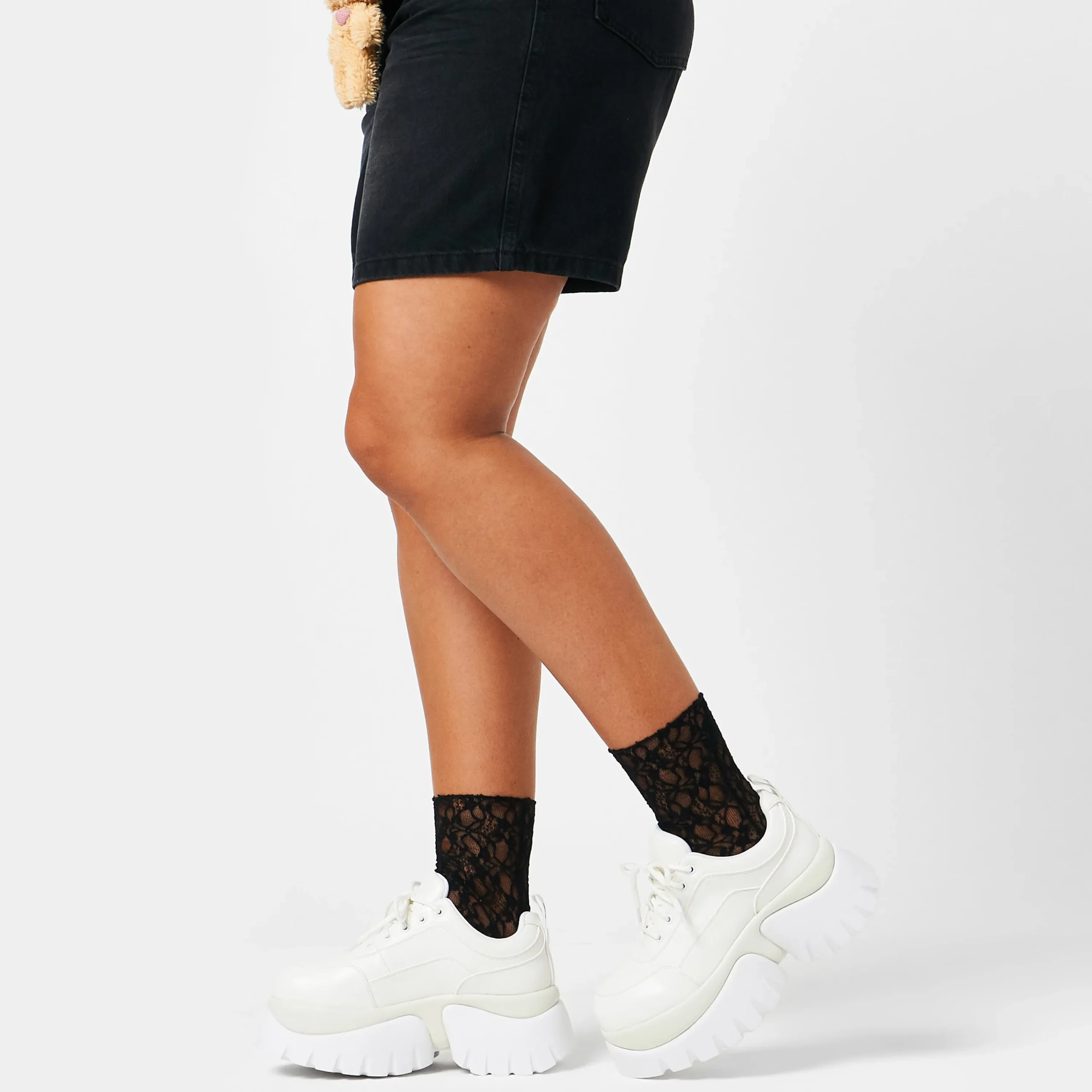 KOI footwear Chronicles Monster Platform Trainers - White Cheap