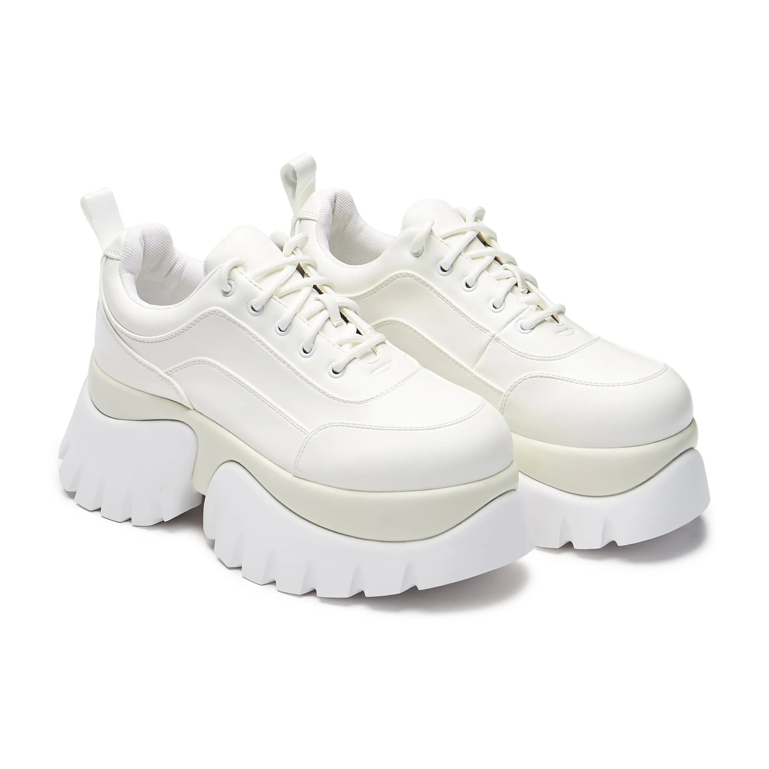 KOI footwear Chronicles Monster Platform Trainers - White Cheap