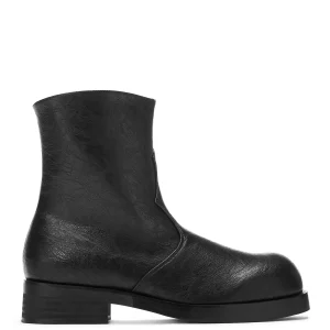 KOI footwear Fateless Men's Stacked Biker Boots - Vintage Black Clearance