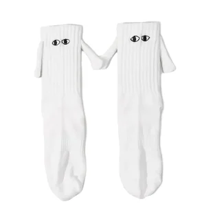 KOI footwear Hand Holding Socks White Clearance