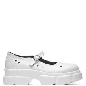 KOI footwear Harmony Heart Mary Jane Shoes - White Cheap
