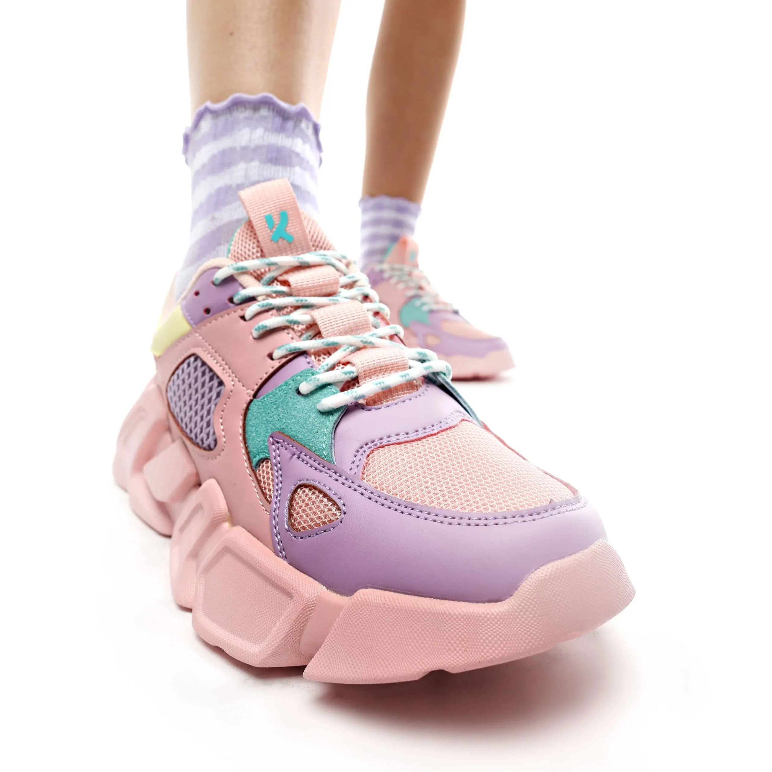 KOI footwear Ice Cream Beast Pastel Multi Trainers Pink Best Sale