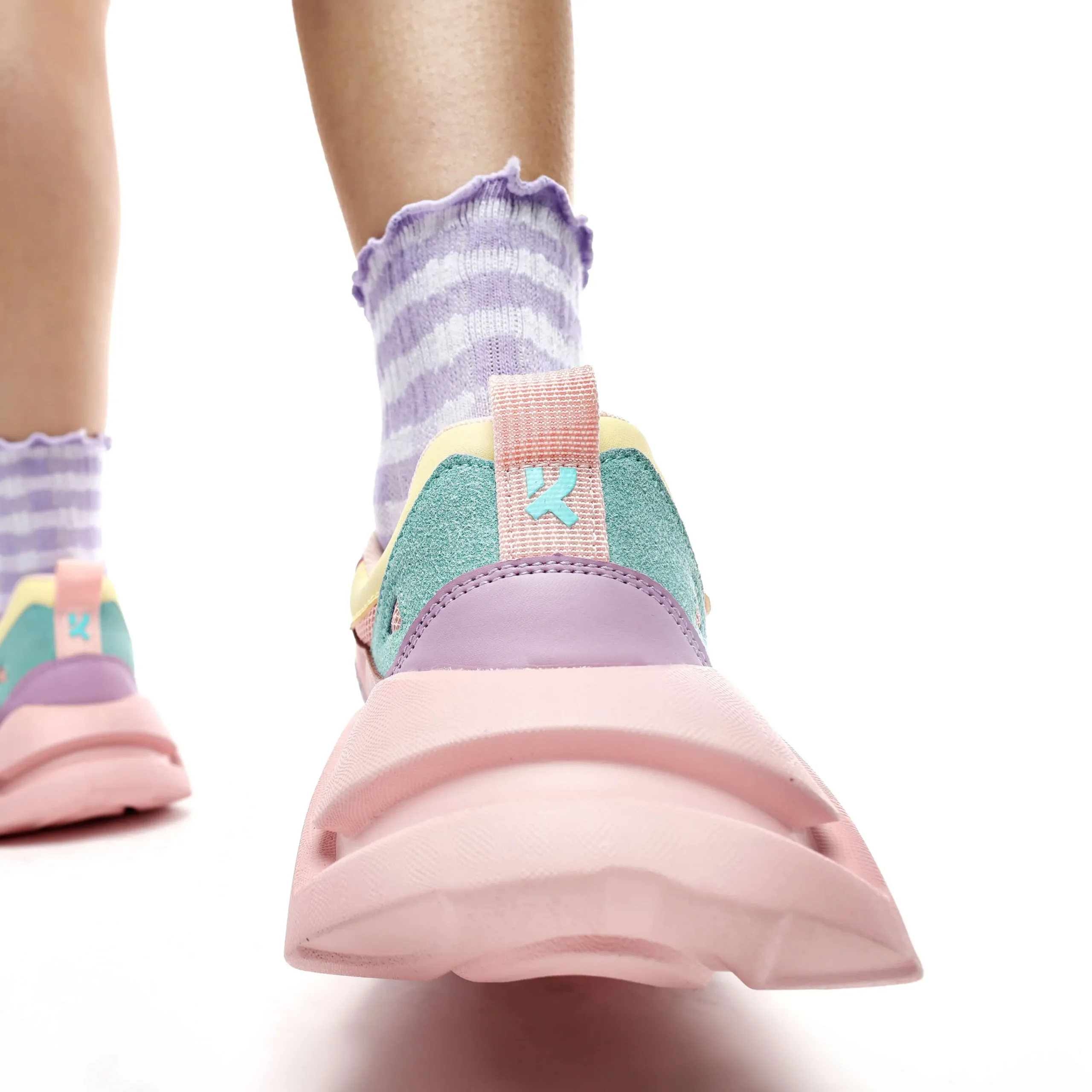 KOI footwear Ice Cream Beast Pastel Multi Trainers Pink Best Sale