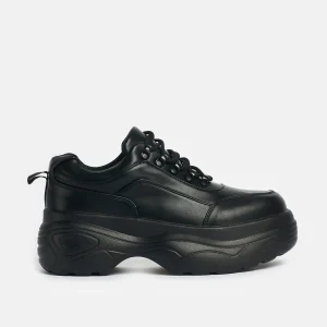 KOI footwear Jennie Striker Chunky Bubble Trainers Black Cheap