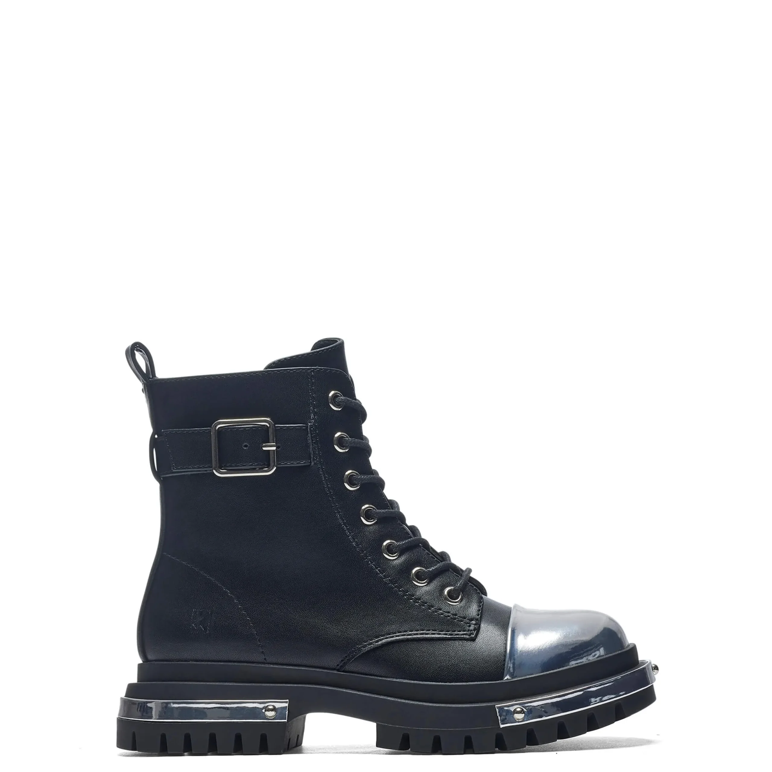 KOI footwear Lil’ Borin Hardware Boots Black Clearance