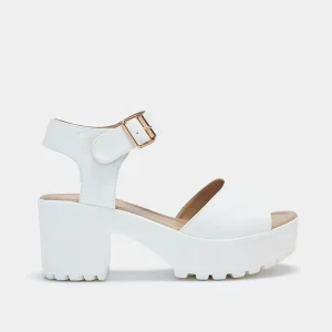 KOI footwear LOR Chunky Sandals White Cheap