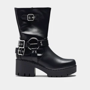 KOI footwear Oblivion Grunge Switch Boots Black Store