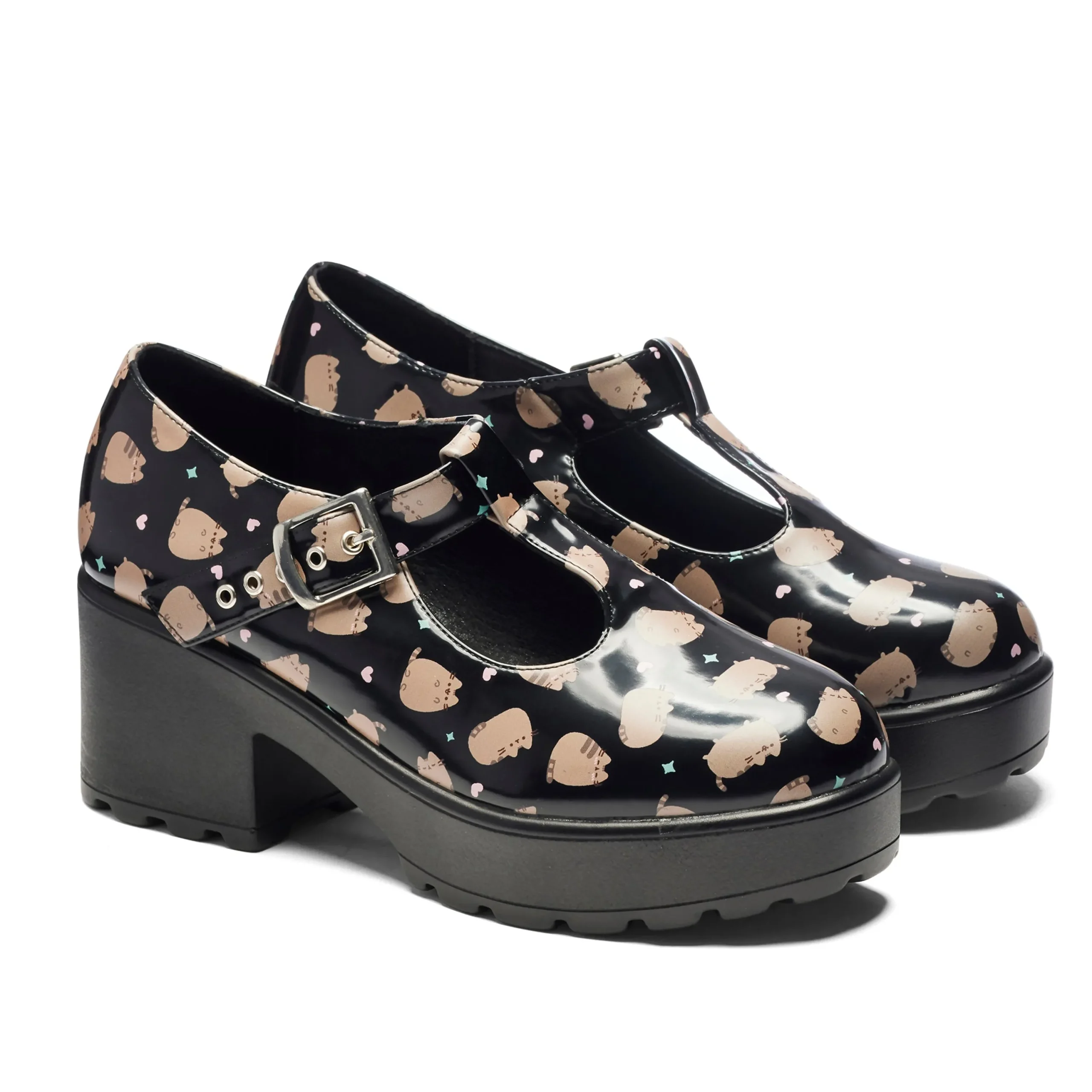 KOI footwear Sai Mary Janes 'Pusheen Edition' Black Hot