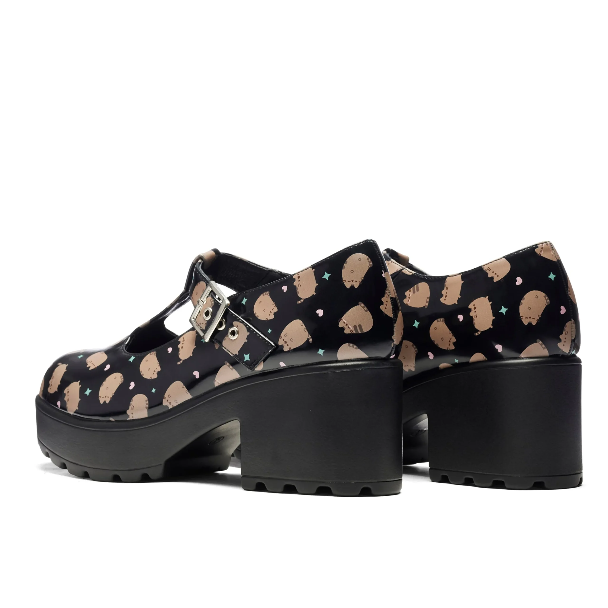 KOI footwear Sai Mary Janes 'Pusheen Edition' Black Hot