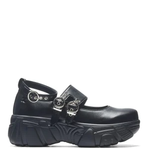 KOI footwear Seraphon Mystic Buckle Chunky Shoes Black Cheap