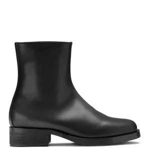KOI footwear The Warden Men's Classic Smart Boots - Black Fashion