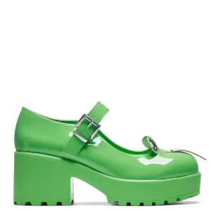 KOI footwear Tira Mary Jane Shoes ‘Cheeky Frog Edition’ Green Cheap