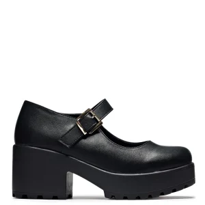 KOI footwear Tira Mary Jane Shoes 'Faux Leather Edition' Black Online