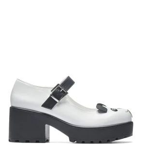 KOI footwear Tira Mary Jane Shoes 'Pondering Panda Edition' White Sale