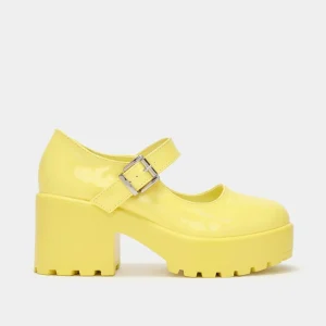 KOI footwear Tira Mary Jane Shoes 'Sunshine Edition' Yellow New