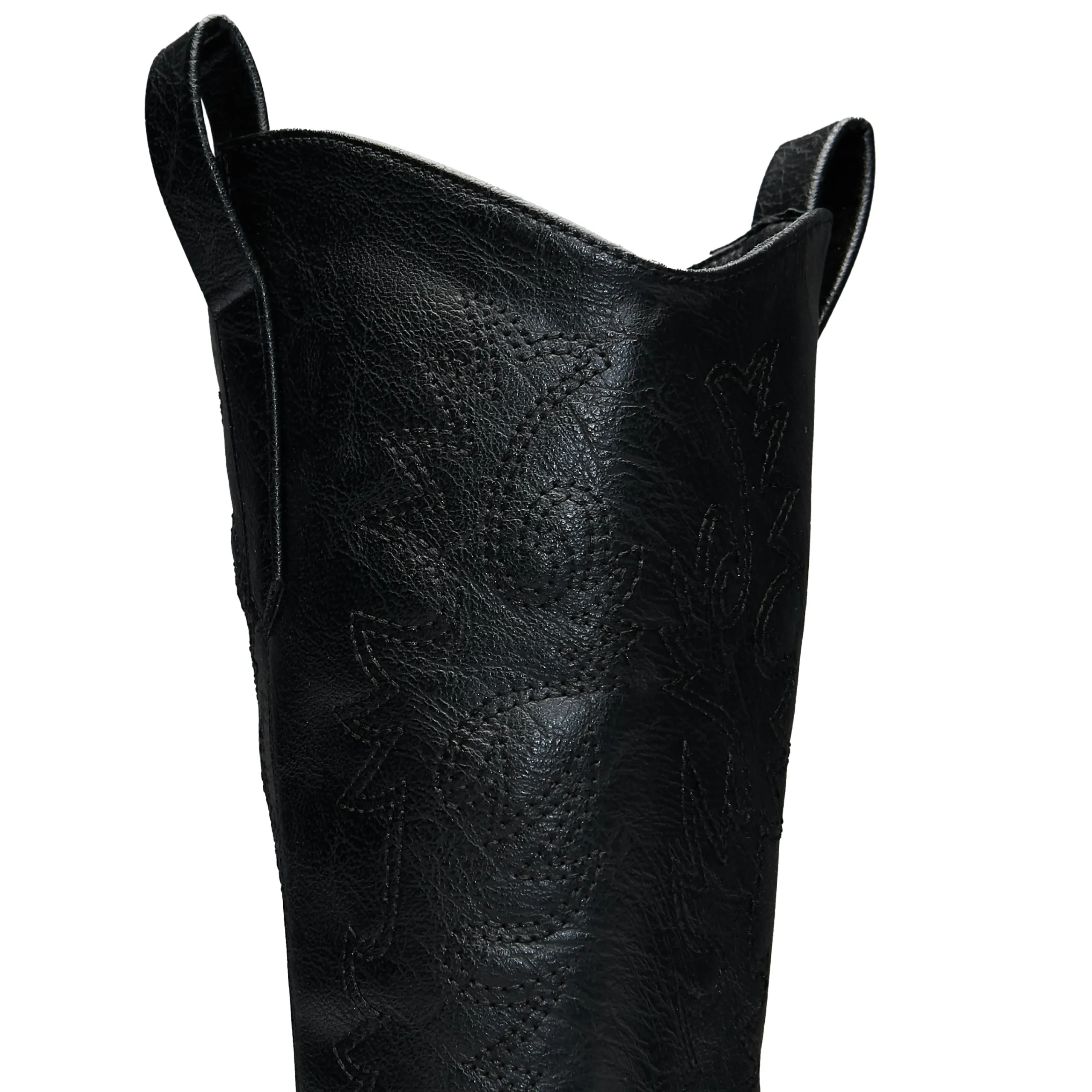 KOI footwear Wintu Long Chunky Western Boots - Vintage Black New