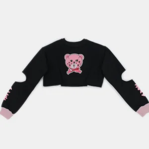 KOI footwear Yami Crop top Black Shop